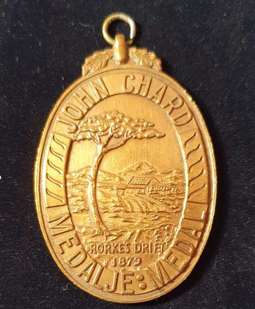 JOHN CHARD MEDAL. FULL SIZE. NO: 8465.