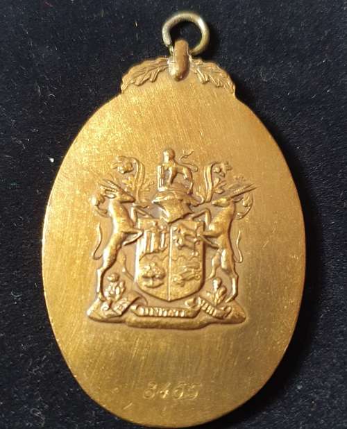 JOHN CHARD MEDAL. FULL SIZE. NO: 8465.