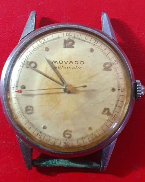 ANTIQUE MOVADO AUTOMATIC MENS WATCH .