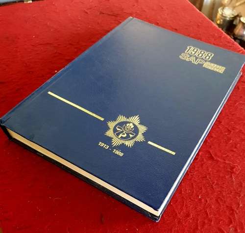 SAP 1988 YEAR BOOK . A4 SIZE. 500 PAGES. EMBOSSED LEATHER LIKE COVER.