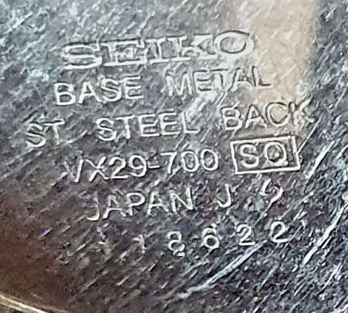 VINTAGE SEIKO QUARTS SUBMARINER MENS WATCH.