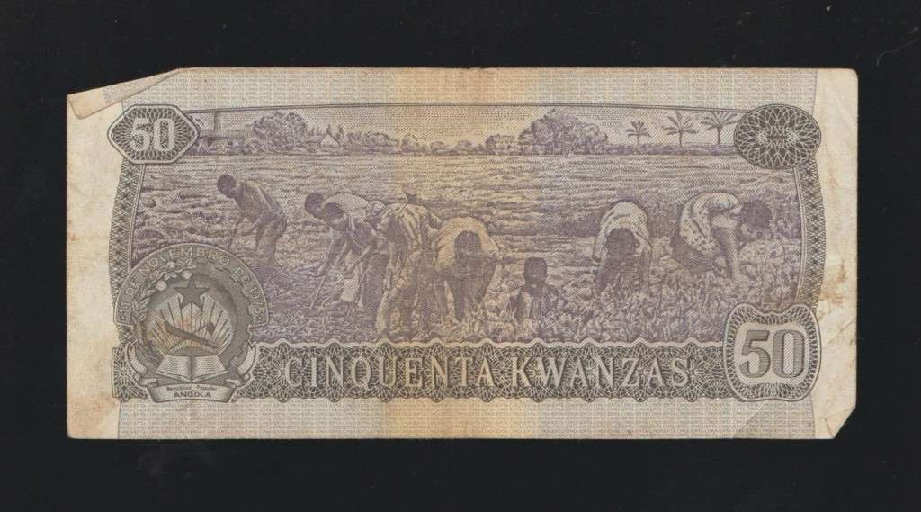 50 KWANZAS ANGOLA. 11 NOVEMBER 1976 . AP909402