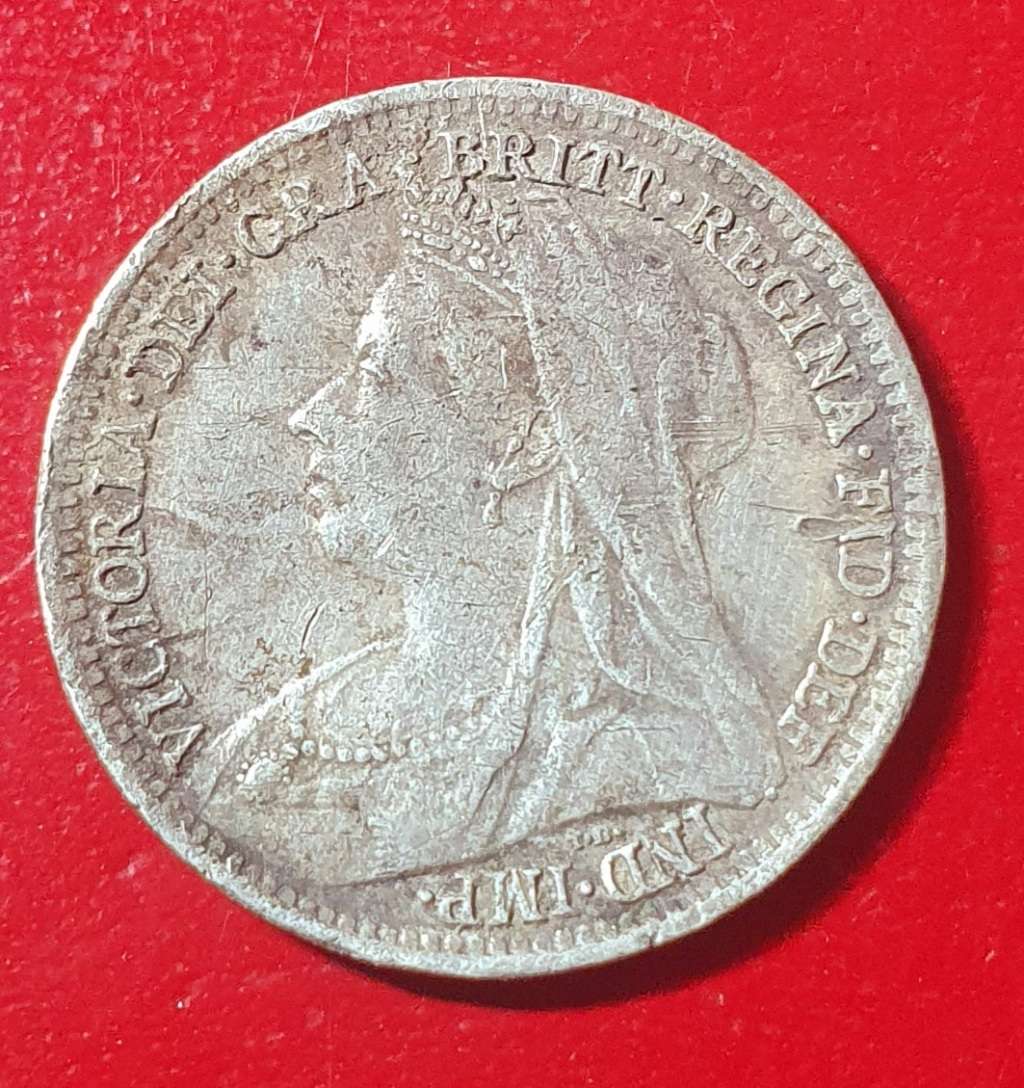 1899   3 PENCE - VICTORIA Silver (.925)
