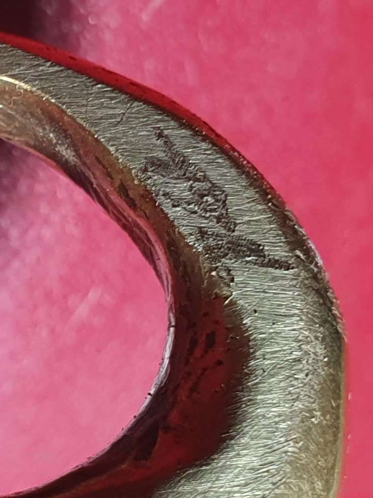 HUGE 32 BATTALION BUFFALO . SOLID BRASS. MADE FROM R1. / 7.62MM SHELLS.