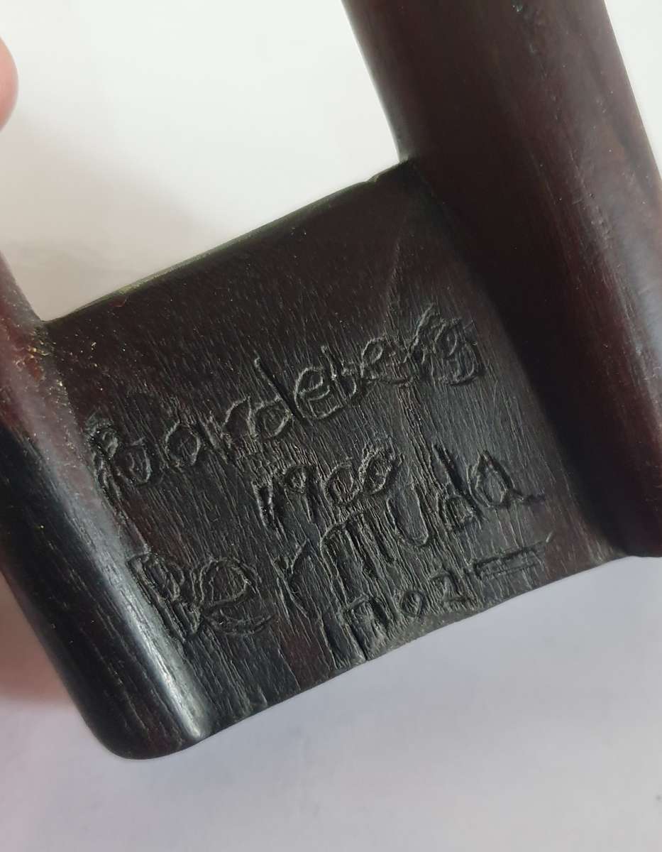 ANGLO BOER WAR. POW SMOKING PIPE. BERMUDA. GERT COEZEE.