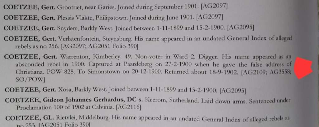 ANGLO BOER WAR. POW SMOKING PIPE. BERMUDA. GERT COEZEE.