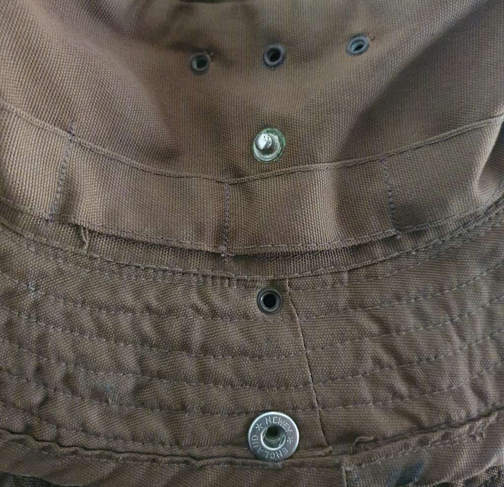 1971 SADF NUTRIA BUSH HAT. SIZE 55. EXCEPTIONAL CONDITION.