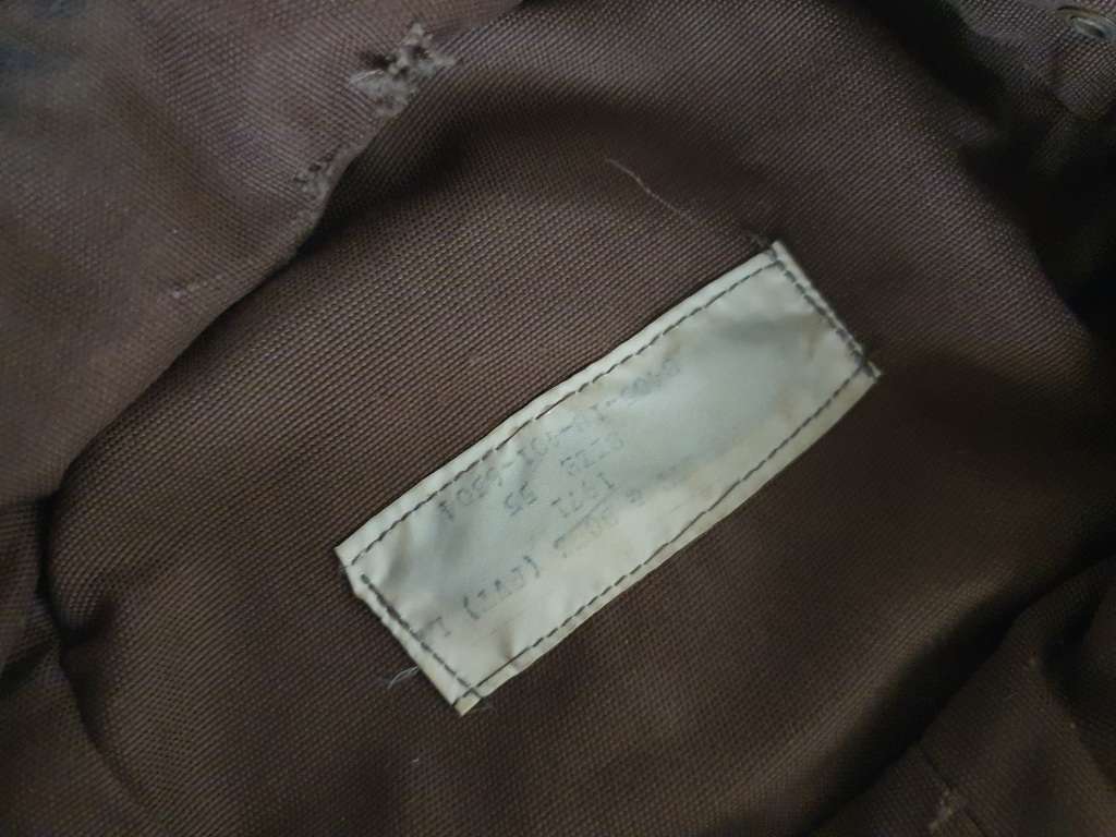 1971 SADF NUTRIA BUSH HAT. SIZE 55. EXCEPTIONAL CONDITION.