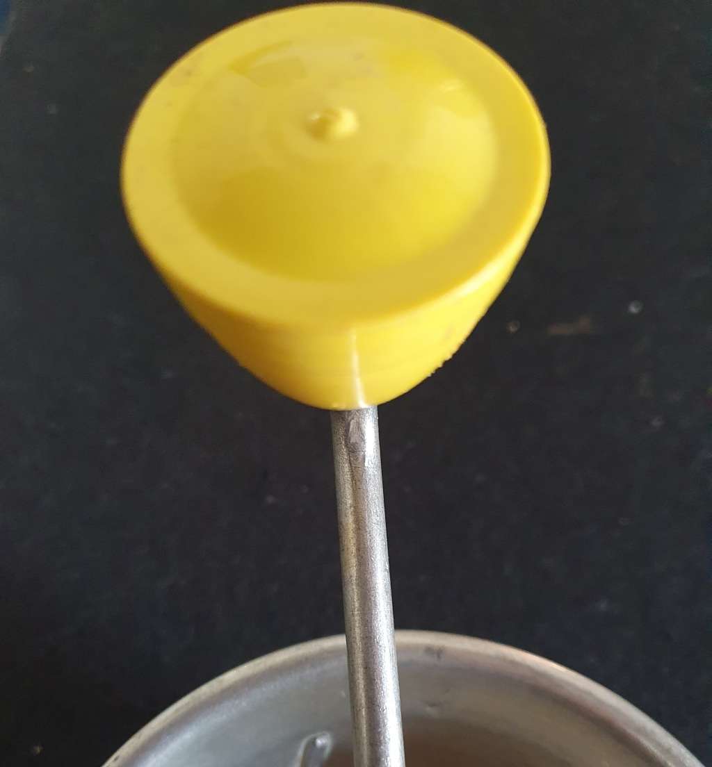 VINTAGE 1960s MOULI BABY FOOD BLENDER. BREVETE. FRANCE. AS GOOD AS NEW !!25cm long.