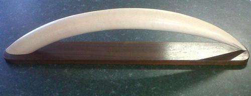 ELEPHANT TUSK 93CM LONG CLASSIFICATION (A) 3.14KG