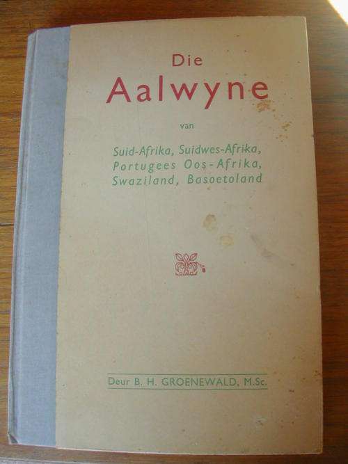 DIE AALWYNE VAN SUID AFRIKA,SUIDWES AFRIKA, PORTUGEES OOS AFRIKA ,SWAZILAND,BASOETELAND 1941 !!