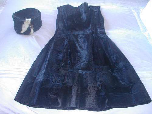 ROK EN HOED. 1936. VLAKWATERSY KARAKUL PELS. AFRIKANA SKAT.