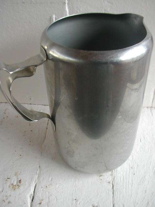 HUGE VINTAGE STAINLESS WATER JUG!!