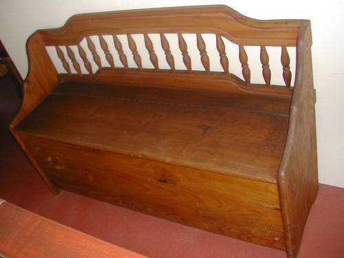 KERK BANKIE. ANTIEK. SOLIEDE OREGON !! AFIKANA SKAT!!