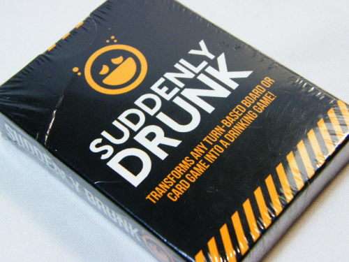 Suddenly Drunk card drinking game - @ Crazy R1 start