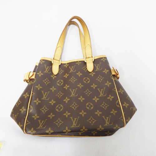 Louis Vuitton Paris handbag - Monogram canvas with leather - Made in France - 295x23cm