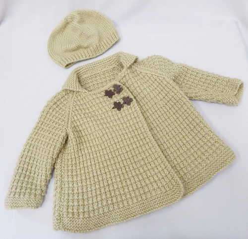 Infant girl's jersey and cap
