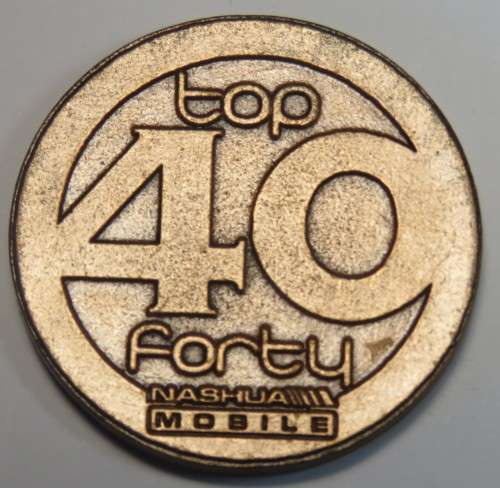 Nashua Mobile Top forty medallion
