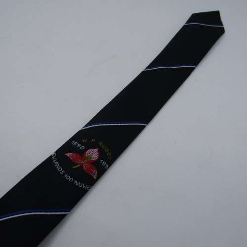 1890-1990 WP Rugby Newlands 100 years commemorative tie - 134cm
