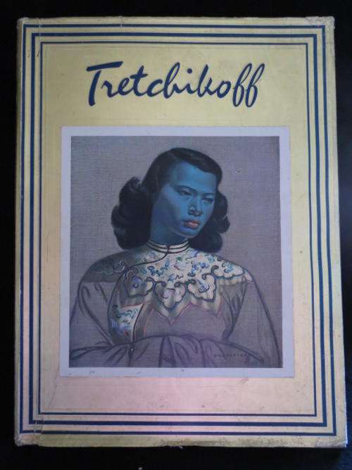 Book of Tretchikoff  72 paintings - including his most famous work - book also signed by him