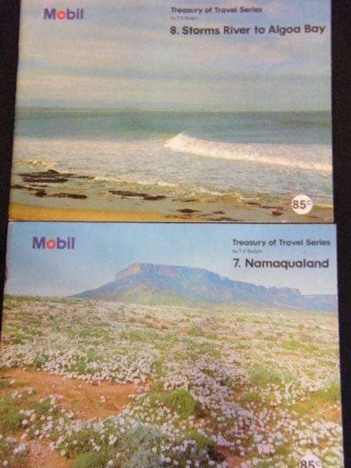 2 Treasury of Travel Series catalogs by T.V. Bulpin - Namaqualand & Storms River to Algoa Bay 1973