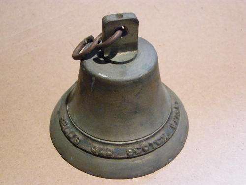 Bell's old Scotch Whisky vintage bell as per photo