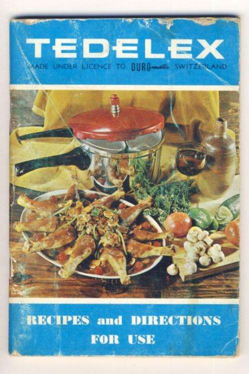 Tedelex Recipes and Directions for use booklet