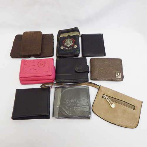 Special Lot of 11 used and new wallets