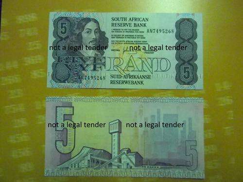 De Kock 3rd Issue R5 UNC AN 749 5268