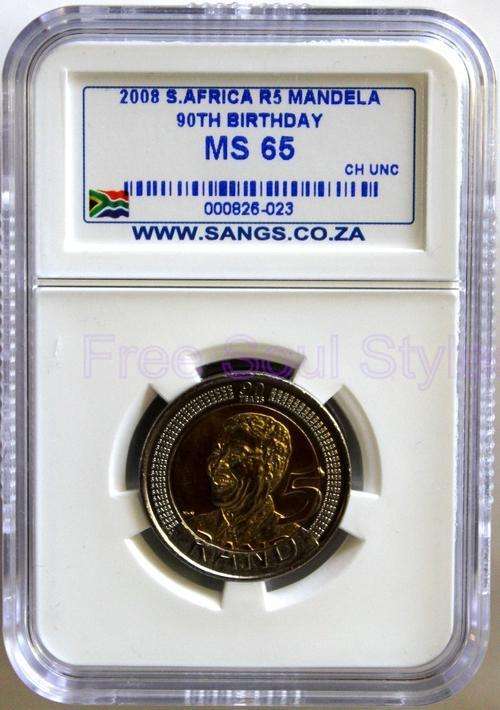 2008 MANDELA 90TH BIRTHDAY MS 65