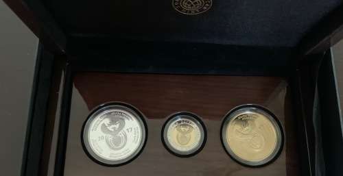 2017 OR Tambo 3 coin set includes proof R5 only 427 minted