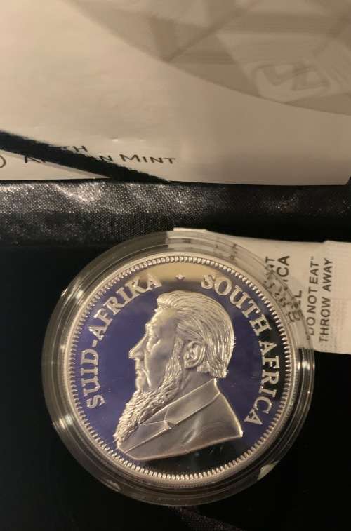 2020 Proof Silver Krugerrand 1oz Coin South Africa