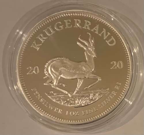 2020 Proof Silver Krugerrand 1oz Coin South Africa