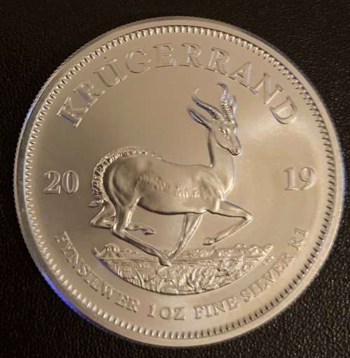 2019 Krugerrand Uncirculated Silver 1oz coin