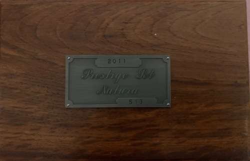 2011 Natura Prestige coin set - wooden box only , no coins