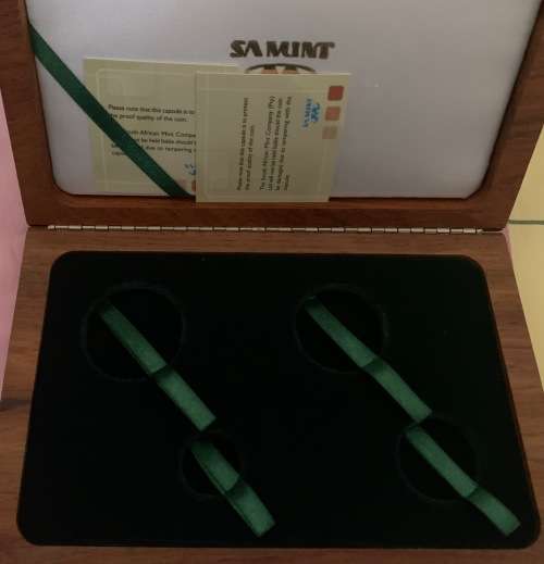 2011 Natura Prestige coin set - wooden box only , no coins