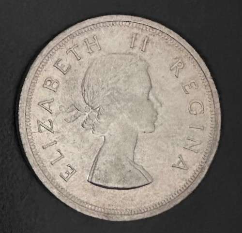 1958 5 shilling Crown Silver coin 14.14g Silver content