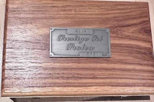 2015 Mandela Prestige coin set - wooden box only , no coins