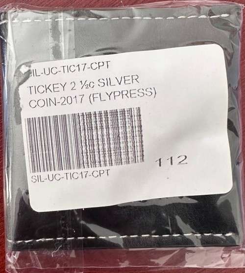 2017 Flypress Tickey Heart Transplant `CPT` show 2.5c Silver coin SEALED
