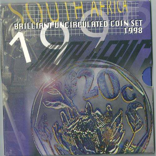 1998 Brilliant Uncirculated South Africa Coin Set