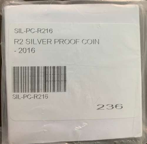 2016 Silver R2 Coin The Dolos South Africa Invention Series Still Sealed