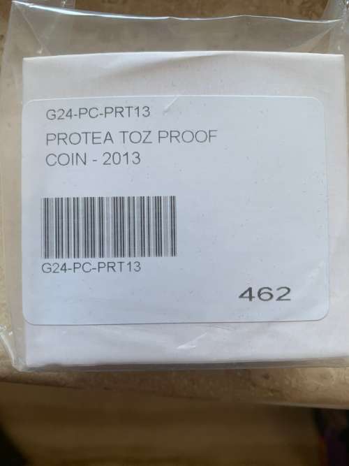 2013 Proof Mandela Gold 1/10th Coin Life Of Legend Still Sealed