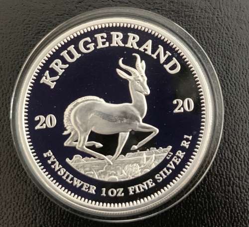 2020 Proof Silver Krugerrand 1oz Coin South Africa