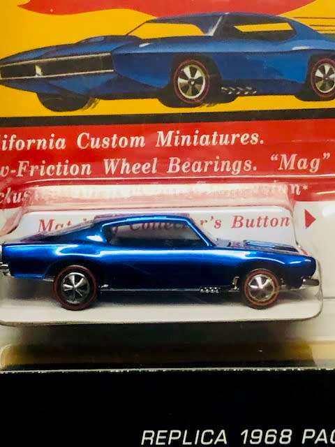 Hot Wheels Sweet 16 California Miniatures Barracuda Limited to 6000 pcs.