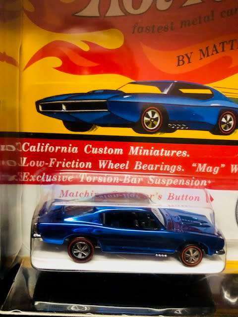 Hot Wheels Sweet 16 California Miniatures Barracuda Limited to 6000 pcs.