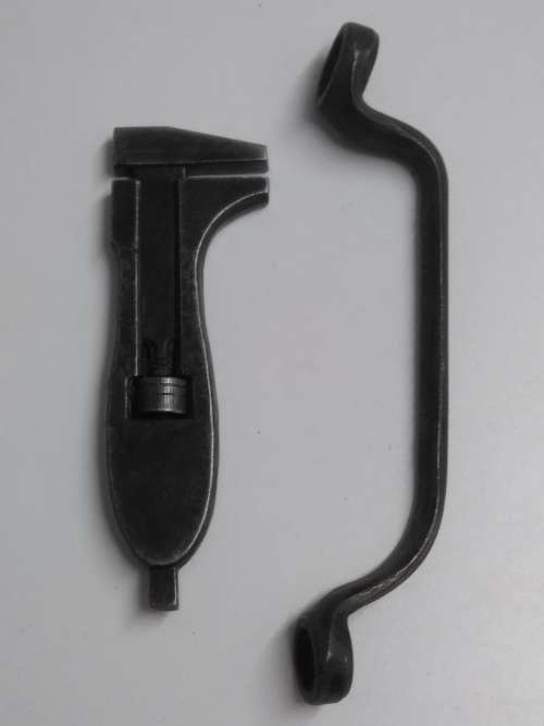 Original 1946 Ford Adjustable Spanner and Spanner wrench