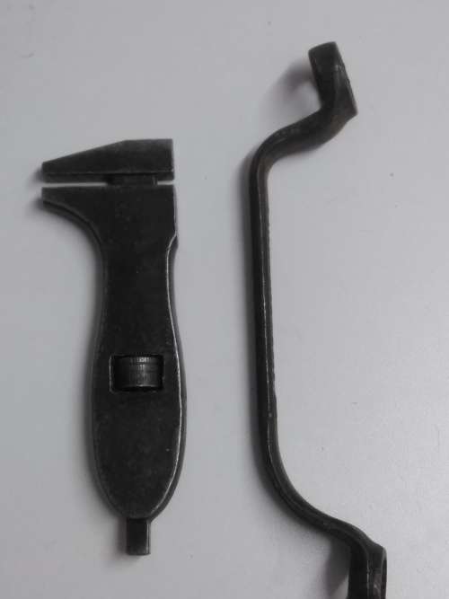 Original 1946 Ford Adjustable Spanner and Spanner wrench