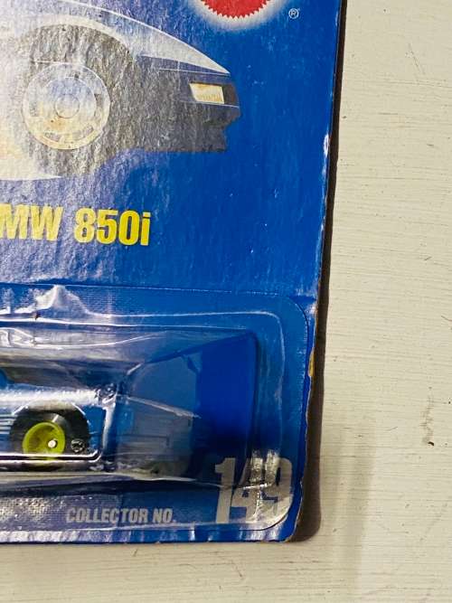 Hot Wheels BMW 850I Green Wheels