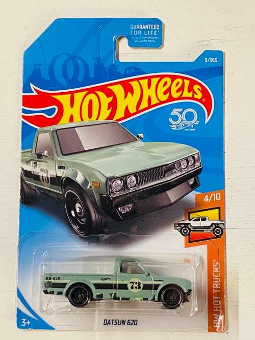 Hot Wheels Datsun 620 Long Card