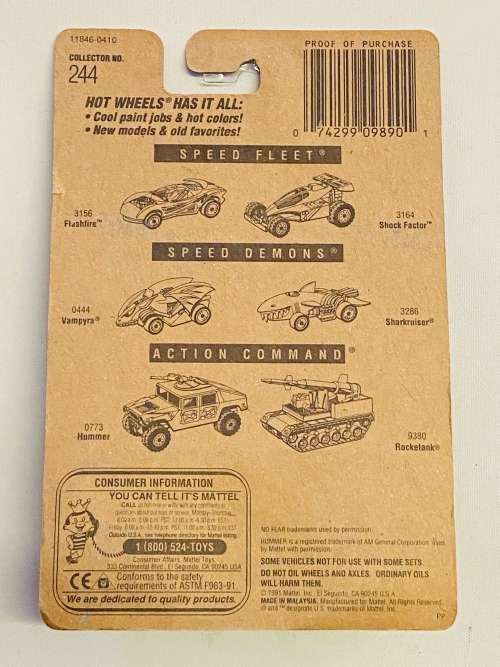 Hot Wheels NO FEAR Formula With Black Walls